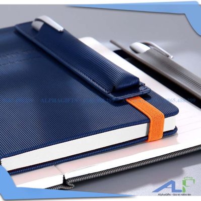 Sổ tay A5 bìa da dập chìm logo quà tặng doanh nghiệp cao cấp Sổ tay A5 bìa da dập chìm logo quà tặng doanh nghiệp cao cấp